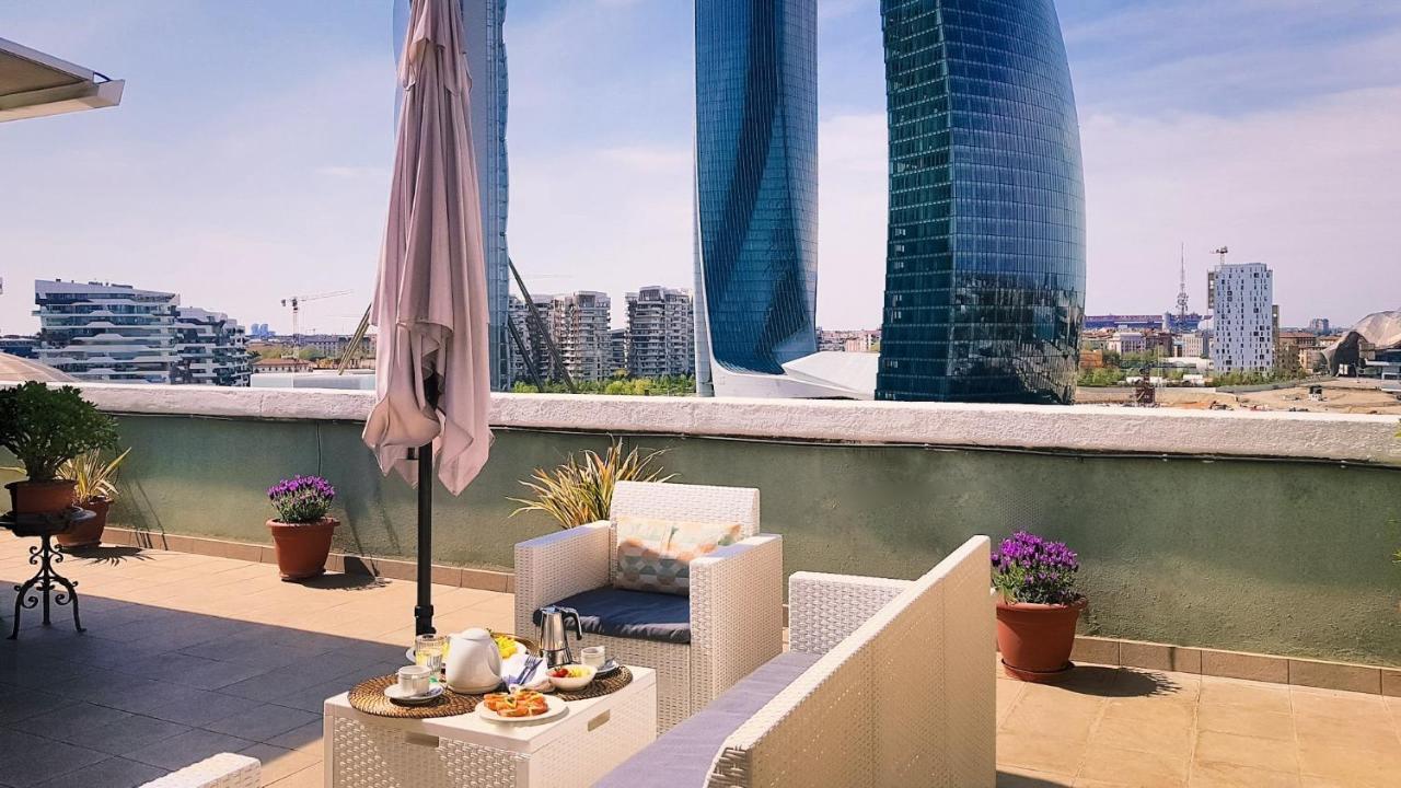 City Life Sky Apartment- Mico- Breathtaking Penthouse Milán Exterior foto