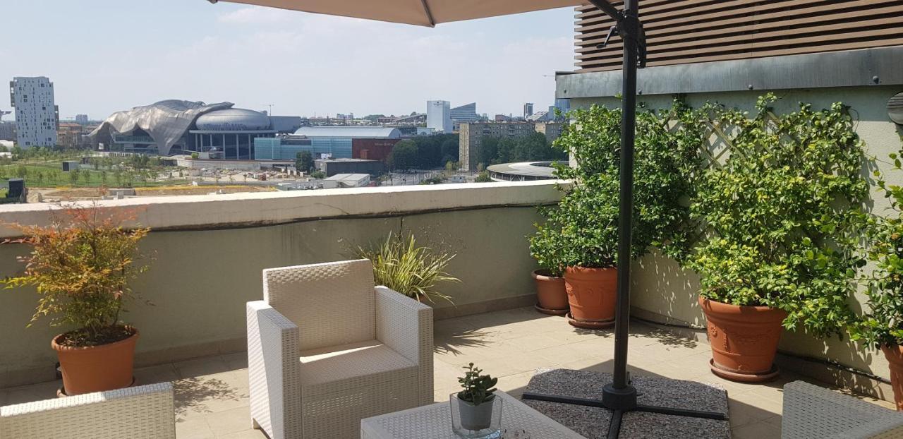 City Life Sky Apartment- Mico- Breathtaking Penthouse Milán Exterior foto