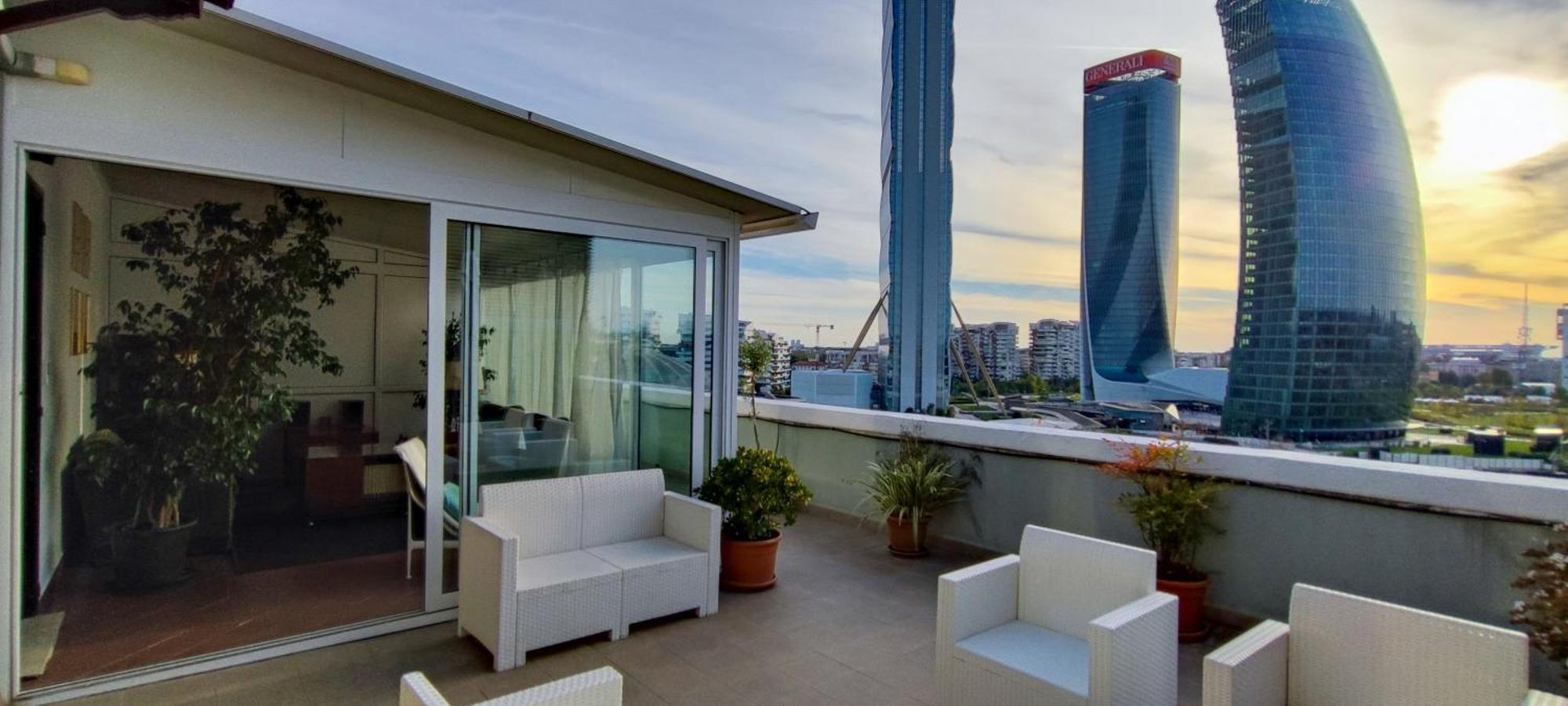 City Life Sky Apartment- Mico- Breathtaking Penthouse Milán Exterior foto