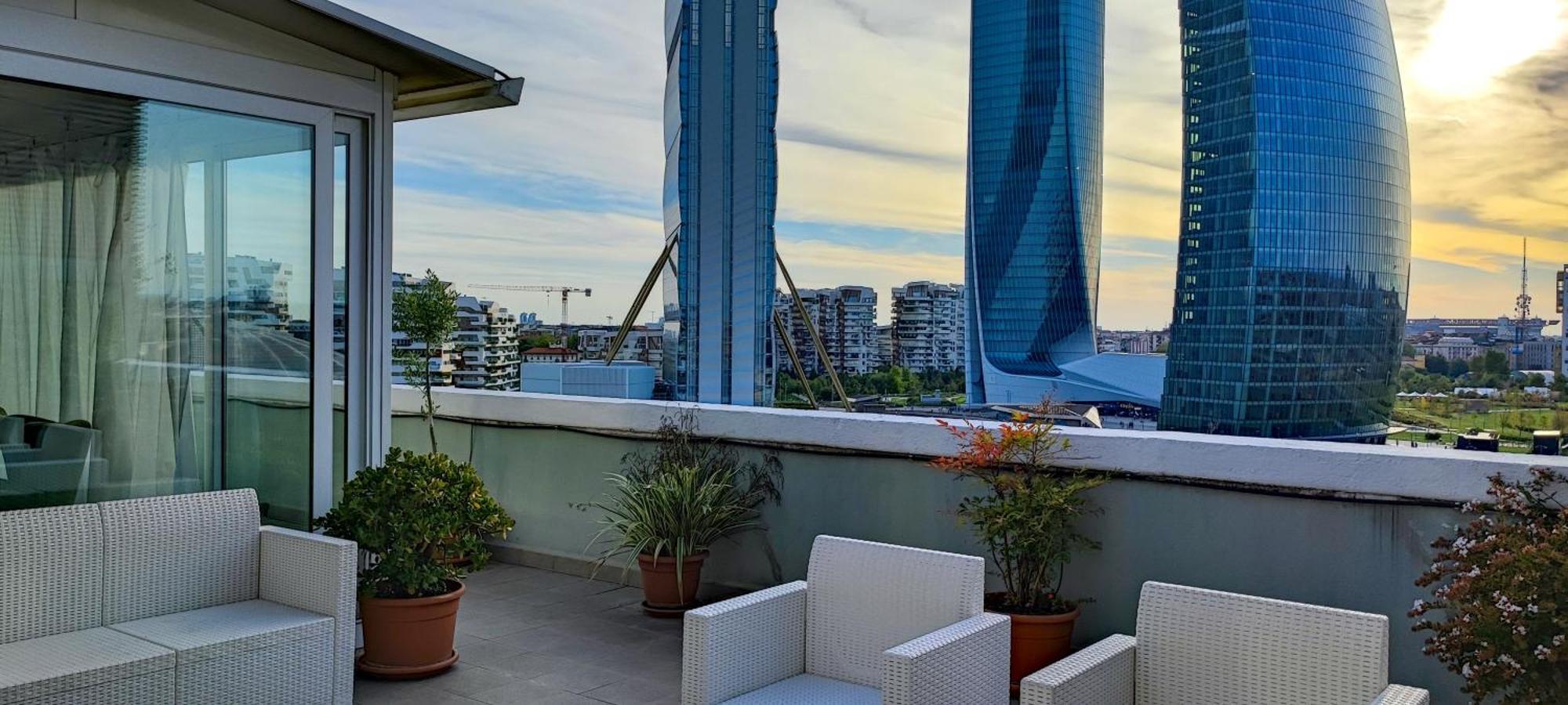 City Life Sky Apartment- Mico- Breathtaking Penthouse Milán Exterior foto